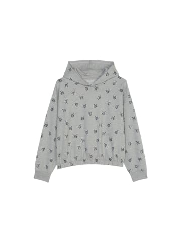 Marc O'Polo KIDS-GIRLS Hoodie in GREY MELANGE AOP