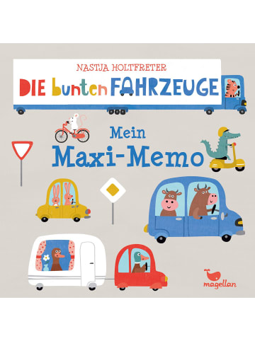 Magellan Die bunten Fahrzeuge - Mein Maxi-Memo