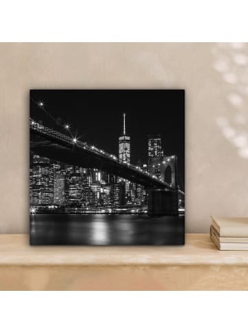 MuchoWow Leinwand Bilder Brooklyn Bridge