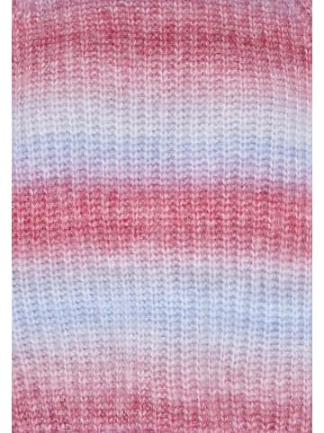 Usha Women Sweater in Rosa Gelb Mehrfarbig