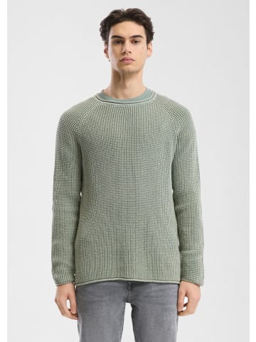 QS Strickpullover in 7380_olivgrün