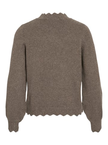 Vila Pullover in taupe - 0001