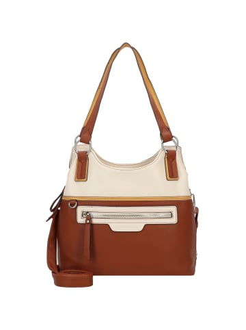 Tom Tailor Jule Schultertasche 32 cm in mixed cognac