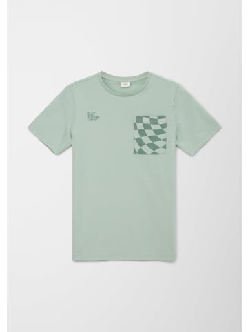 s.Oliver T-Shirt kurzarm in Petrol