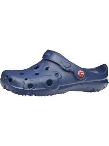 Sanita Comfortwear Clog "Globule Pastel" in Blau