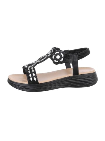 Ital-Design Sandale & Sandalette in Schwarz