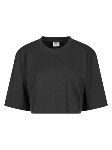 Urban Classics Cropped T-Shirts in black