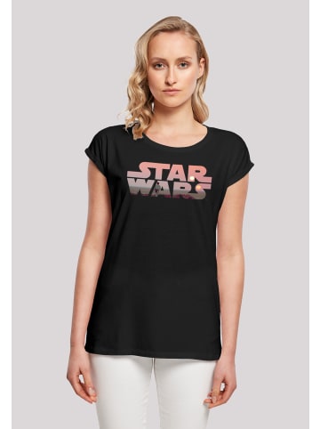 F4NT4STIC T-Shirt Star Wars Tatooine Logo in schwarz