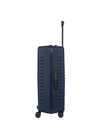 BRIC`s BY Ulisse - 4-Rollen-Trolley L 79 cm erw. (olive) in blau