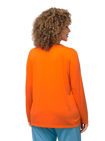 Ulla Popken Longsleeve in knallorange