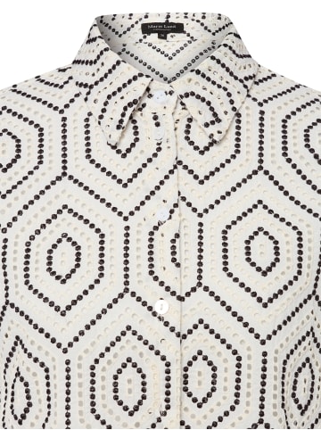Marie Lund Bluse in ecru schwarz