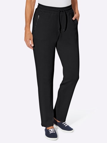 Sieh an! Jerseyhose in schwarz