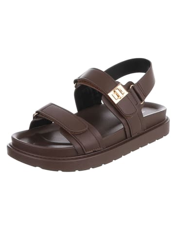 Ital-Design Sandale & Sandalette in Braun