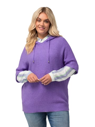 Ulla Popken Pullover in blaues flieder