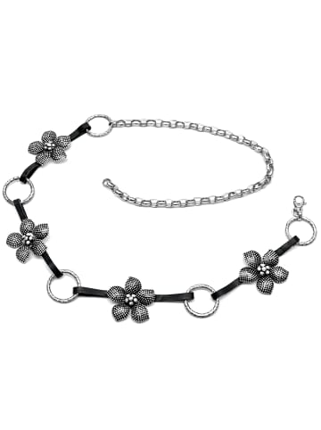 collezione alessandro Kettengürtel " Florist " in schwarz