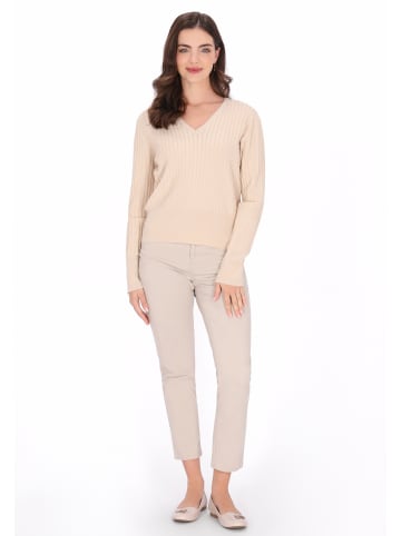 Usha Women Sweater in beige