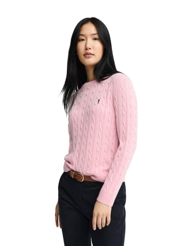 Polo Club Pullover RIGBY GO CABLE U COTTON W VO in Rosa