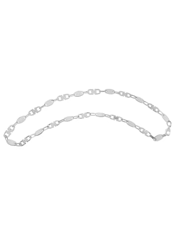 Adeliás Herren Halskette – Plattenkette aus 925 Silber 60 cm in silber