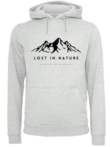 F4NT4STIC Hoodie Lost in nature in grau meliert