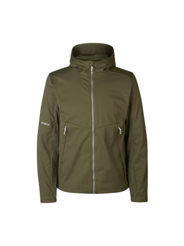 IDENTITY Soft Shell-Jacke light in Oliv