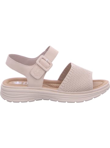rieker Keilsandalette in beige