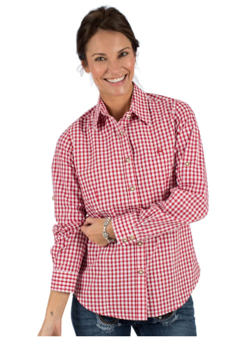 OS-Trachten Trachtenbluse 150000-2602 in rot