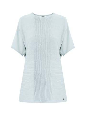 Finn Flare Rundhals-Shirt Basic in grey-blue