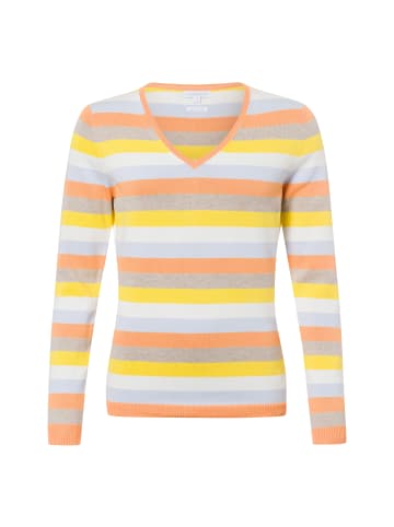 brookshire Strickpullover in taupe mehrfarbig - 0003