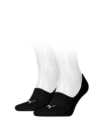 Puma Socken Footie 2er-Pack in Schwarz