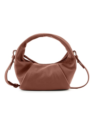 Les Visionnaires Greta Schultertasche Leder 23 cm Chestnut