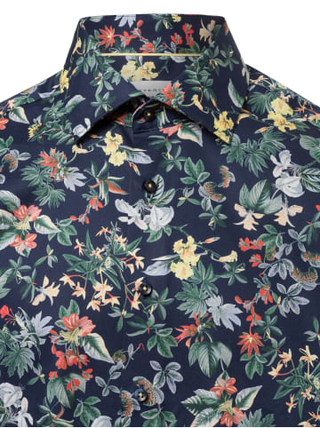 Eterna Hemd in marine mehrfarbig