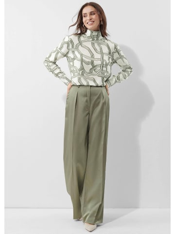 Alba Moda Bluse in ecru / oliv