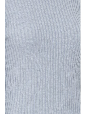 b. young BYPIMBA RIB JUMPER - KNIT Tight fit in Kentucky Blue Melange