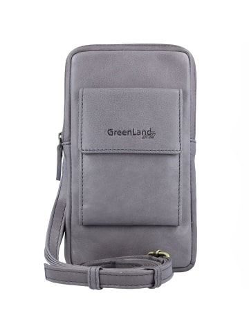 Greenland Nature Nature Soft Handytasche Leder 11 cm in grani