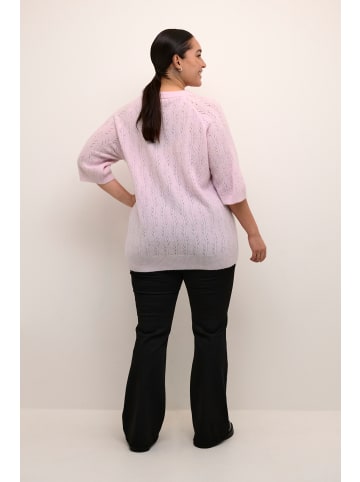 KAFFE curve Strickpullover KCtenna Loose fit in Lilac Snow Melange