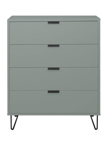 58 aufm Kessel KOMMODE Erna 81x45x102 Pinie Green matt Lack