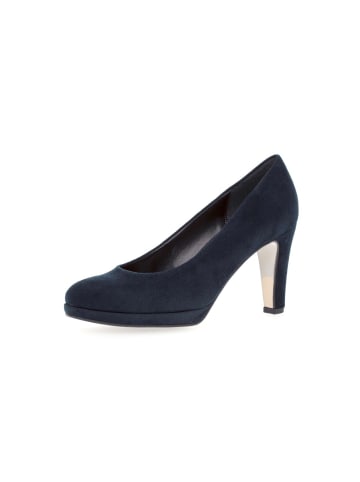 Gabor Plateau Pumps in blau