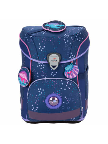 DerDieDas ErgoFlex Easy - Schulranzen Set 5tlg. 950 g (Peppermint Pony) in Deep Ocean