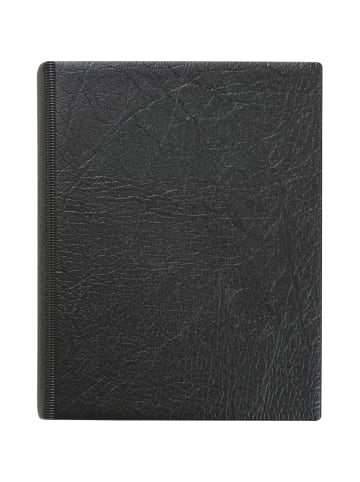 BRUNNEN Ringbuch A6 4 Ringe 11mm incl. Einlage schwarz