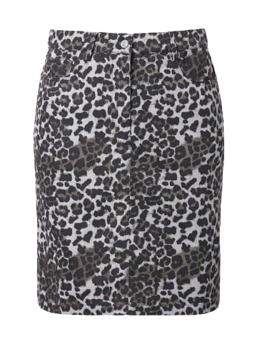 Studio Untold Jeansrock in steingrau