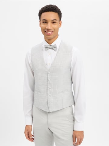 WILVORST Baukasten-Weste in ecru hellgrau - 0001