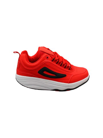 Roadstar Sneaker in Schwarz/Rot