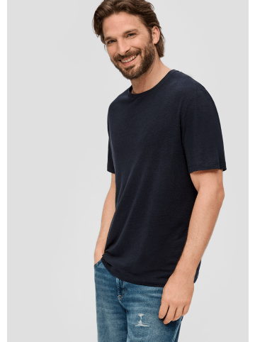 s.Oliver T-Shirt kurzarm in Blau