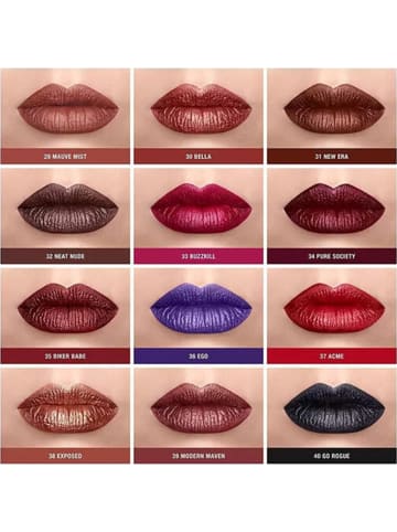 NYX Metallischer Matte Lippenstift Liquid Suede - Bella 4 ml
