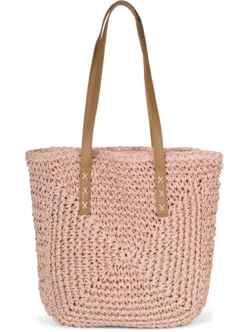 styleBREAKER Basttasche in Altrose