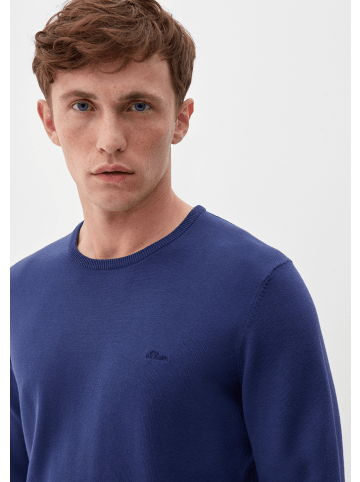 s.Oliver Pullover langarm in Blau