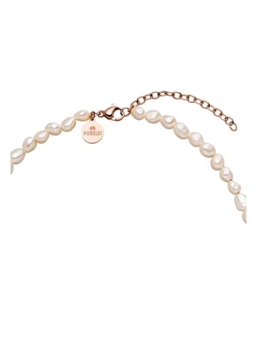 PURELEI Kette Pearl Charm Rosegold
