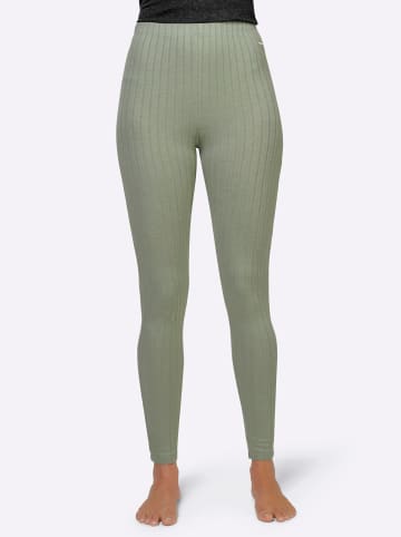 creation L Leggings in lindgrün