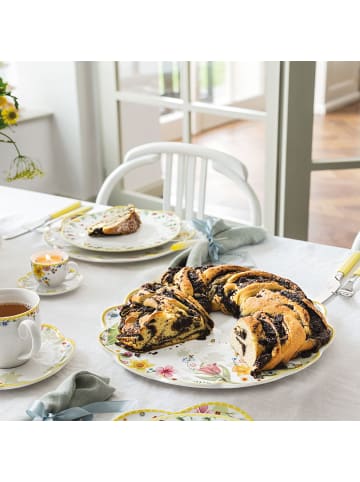 Villeroy & Boch Tortenplatte Spring Awakening in gelb|grün