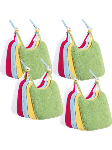 Erwin Müller Frottier Lätzchen 20er-Pack in bunt